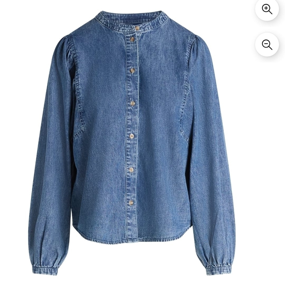Denim Button Down Shirt